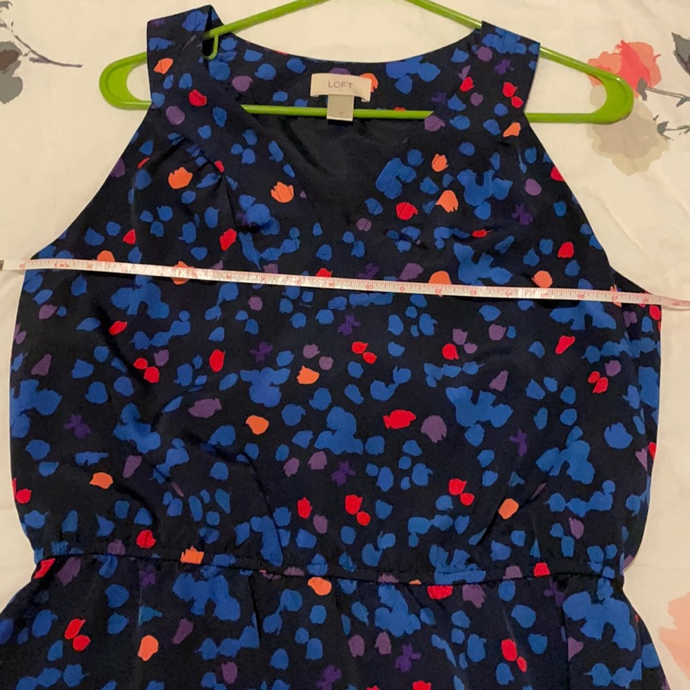 Navy dress from Loft size 10 - Picture 3 of 7